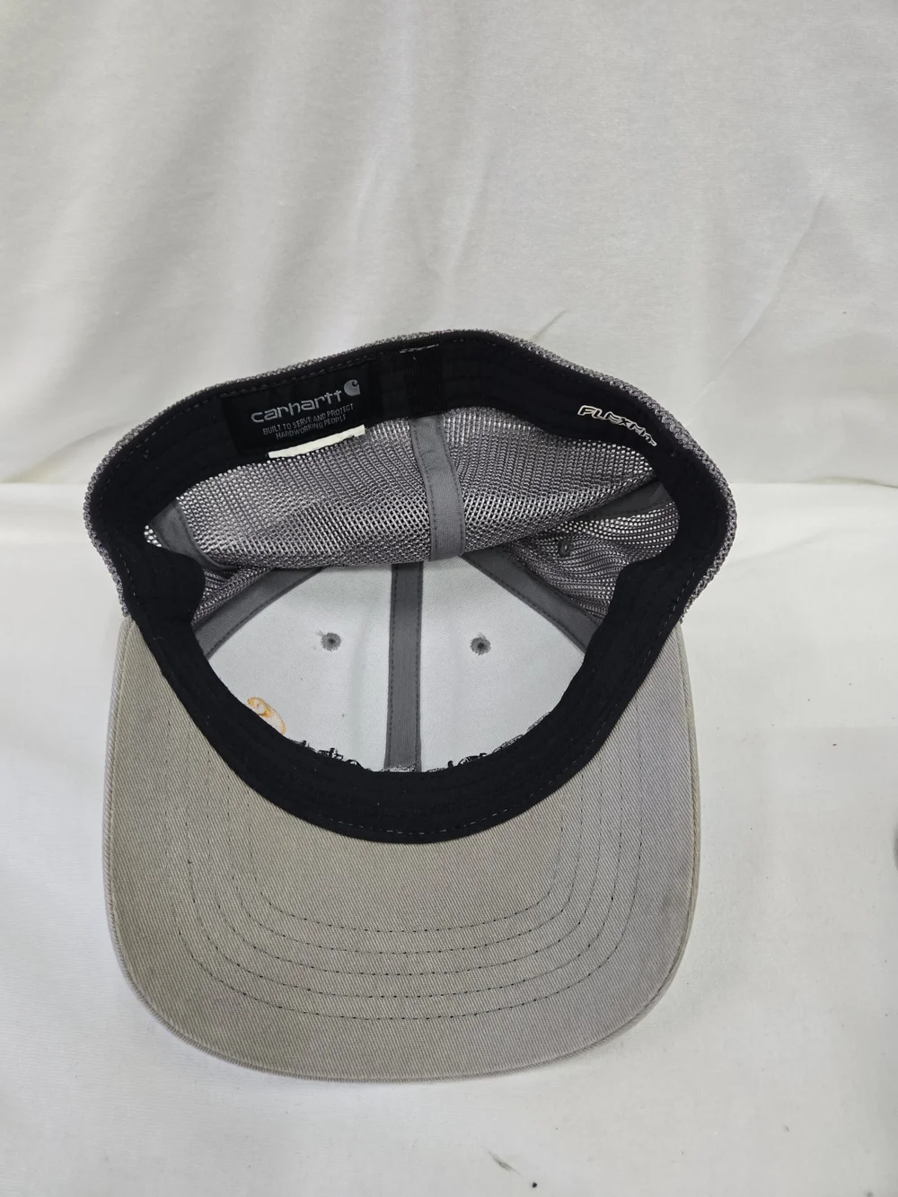 Carhartt Gray Mesh Back Logo Cap